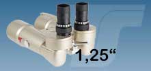 Binoculars with 1,25 inch eyepieces