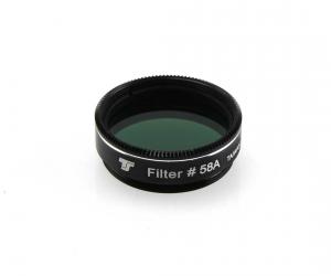 TS-Optics Optics 1.25" Colour Filter Dark Green #58 - Minimum Aperture 120 mm
