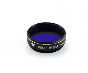 TS-Optics Optics 1.25" Colour Filter Dark Blue #38A - Minimum Aperture 100 mm
