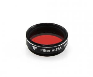 TS-Optics Optics 1.25" Colour Filter Light Red #23A - Minimum Aperture 60 mm