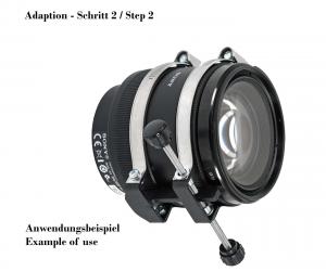 TS-Optics Mikrofokussierung für Kameraobjektive von 95 mm bis 120 mm Durchmesser