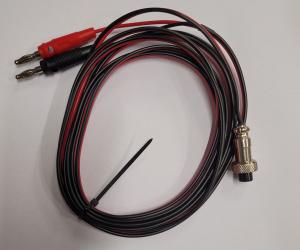 TS Connecting Cable 12 V, suitable for EQ6R - 3 m length - with banana plug to GX12