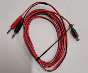 TS Connection Cable 12 V with 5.5/2.1 mm coaxial power connector, length 3 m