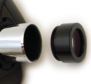 TS-Optics Glaswegausgleich 1,6x für binokulare Ansätze - 65 mm Wegausgleich