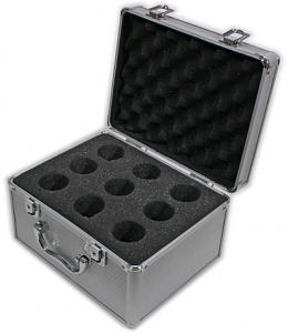 TS-Optics Deluxe Accessory Case for 9 eyepieces or adapters