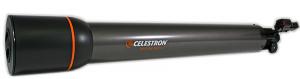 Celestron Refraktor 80/900 mm mit Rohrschellen und optischen Sucher