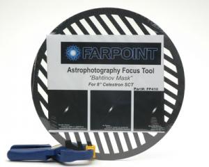 Farpoint Bahtinov Maske für Teleskoptuben von 140 mm bis 215 mm Durchmesser