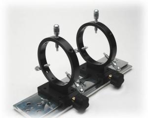 Farpoint 90 mm guide scope rings with clamp for 3" dovetail bars