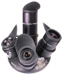 Baader 1,25" Q-Turret Okularrevolver - für vier Okulare/Kameras