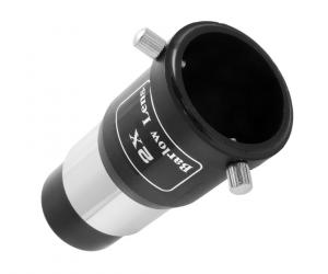TS-Optics 2x Barlow Lens 1.25 inch short - ideal for Newtonians
