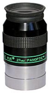 TeleVue 27 mm Panoptic Eyepiece - 2" Barrel - 68° Field of View