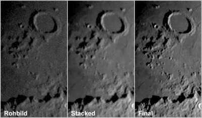 Celestron NexImage CCD Planeten Kamera mit RegiStax Software Bilder