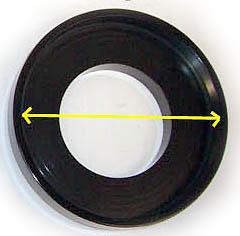 Moonlite Adapter von M117 auf den Crayford Auszug