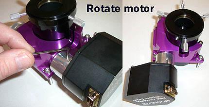 Einstellung der Motorposition