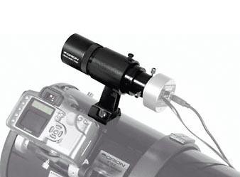 Orion Mini Guidescope mounted