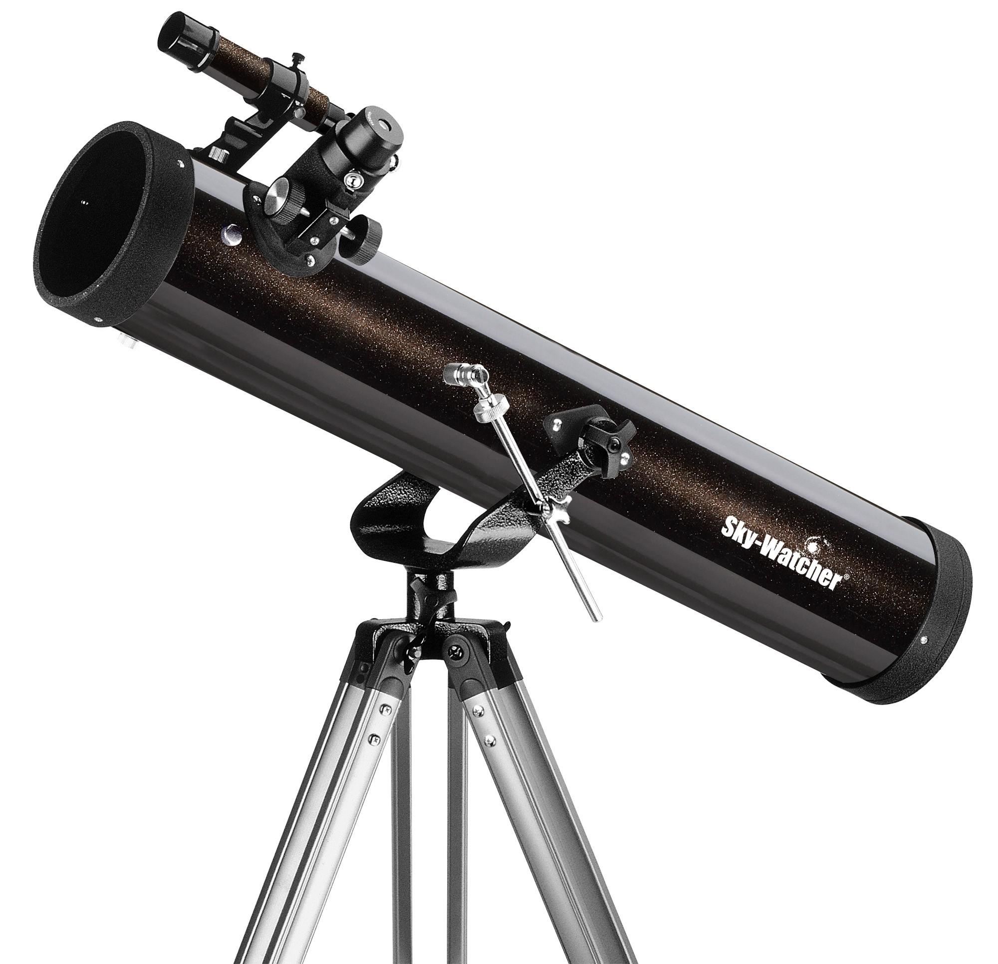 Teleskop-Express: Skywatcher Astrolux 76 mm Newtonian Reflector Telescope Short Tube Newtonian Equatorial Reflector Telescope 1501400