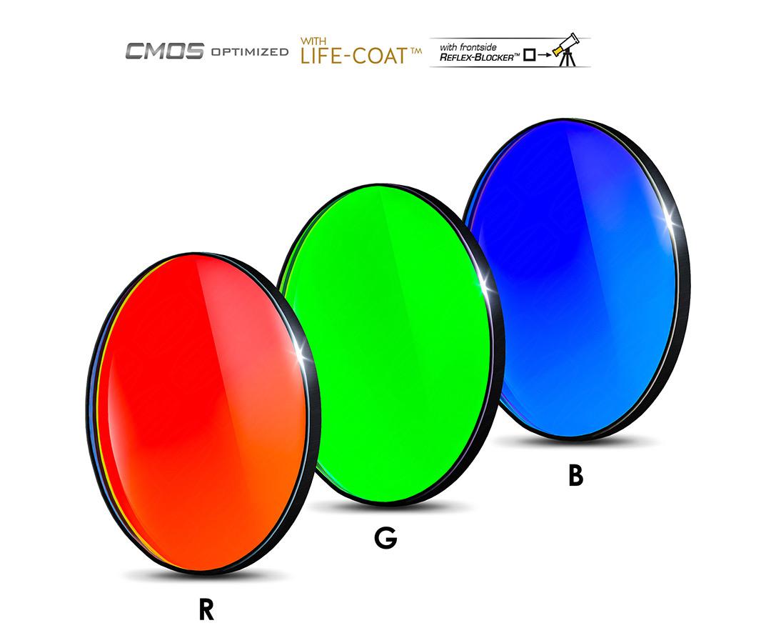 Teleskop-Express: Baader 36 mm unmounted RGB filter set - CMOS ...