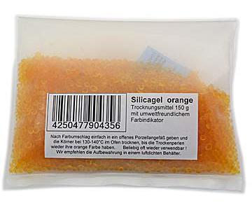 Silica Gel Orange Beutel von deutschem Händler