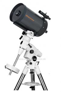 Celestron C8 203 mm f/10 Schmidt Cassegrain (orange) on Skywatcher EQ5 mount