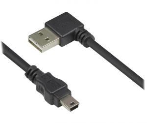 TS-Optics USB 2.0 Kabel, EASY A Stecker auf Mini B Stecker, 2,0 m