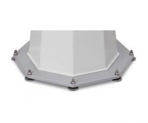 euro EMC Base Plate for Observatory Pier P200 with Height 650 mm