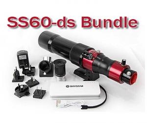 DayStar H-Alpha Solar Telescope SolarScout SS60-DS Double Stack Performance Set