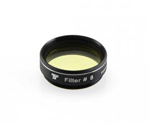 TS-Optics 1,25" Farbfilter # 8 Hellgelb - Teleskope ab 50 mm Öffnung