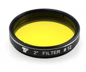 TS-Optics Optics 2" Colour Filter #12 Yellow - Minimum Aperture 80 mm