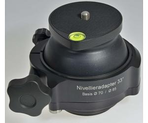 Berlebach Nivellieradapter 33 Grad, Kugeldurchmesser 100 mm