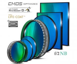 Baader 65x65 mm ungefasst O-III Highspeed 6,5 nm Filter - CMOS optimiert