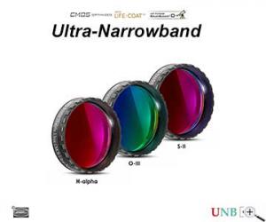 Baader 1.25 Inch Ultra - Narrowband Filter Set - H-alpha, O-II, S-II - CMOS optimized