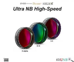 Baader 1.25 Inch Filter Set Ultra-Narrowband Highspeed H-Alpha, O-III, S-II - CMOS optimized