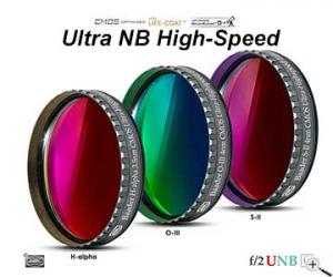 Baader 2 Inch Filter Set Ultra-Narrowband Highspeed H-Alpha, O-III, S-II - CMOS optimized