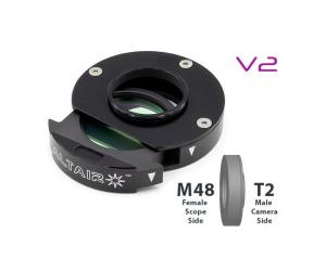 Altair 2" Filter Holder M48 to T2 & Filter Slider, Version 2 - 17 mm short