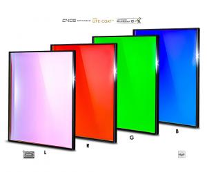 Baader 65x65 mm ungefasst L-RGB Filterset - CMOS optimiert