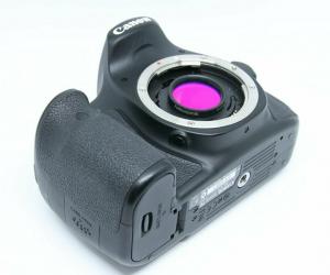 Wega Clip Filter für 1,25" Filter an Canon EOS APS-C Kameras