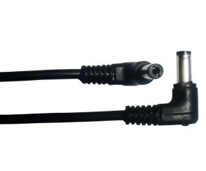 PegasusAstro Kabel 2,1 mm auf 2,1 mm 90° Stecker, Länge 1,0 m, 2 Stück