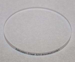 Astrodon Round 50 mm Unmounted Clear UV Blocking (no NIR Blocking) Filter