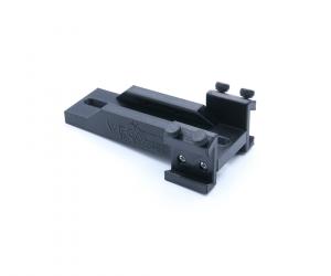 Wega Triplate Guide Scope Holder with 2 Finder Holders, L=15 cm