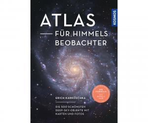 Atlas für Himmelsbeobachter - Aufsuchkarten - Beschreibungen von ca. 1200 Objekten