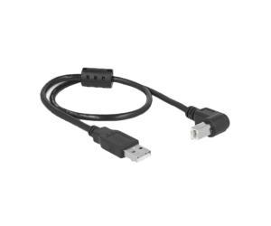 Pegasus Astro 2 Stück USB 2.0 Kabel Typ A auf Typ B gewinkelt, 0,5 m