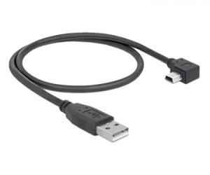 Pegasus Astro 2 Stück USB 2.0 Kabel Typ A auf Typ Mini B gewinkelt, 0,5 m