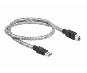 Pegasus Astro USB 3.2 Gen 1 cable Type A to Type B with metal jacket, 0.5 m