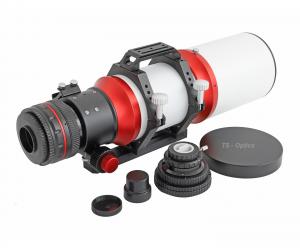 TS-Optics 110 mm f/4,8 Flatfield APO Refraktor mit FCD100 Tripletobjektiv - mit Optiktest