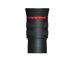 TS-Optics 25 mm Premium Flat Field Eyepiece 1.25" - 60´5° Field - 1.25 Inch