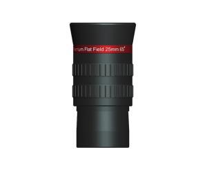 TS-Optics 25 mm Premium Flat Field Eyepiece 1.25" - 60° Field - 1.25 Inch