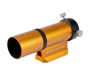 William UniGuide 32 mm Mini - Leitfernrohr mit universeller Sucherbasis, gold