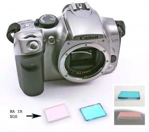 BCF Filter for Refitting Canon EOS 400D to 1200D