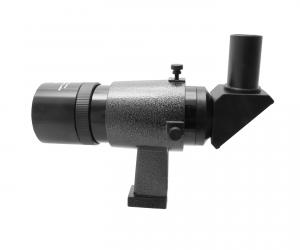 TS-Optics 8x50 Sucher schwarz mit 90° Einblick und justierbarer Halterung