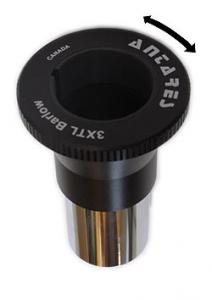 Antares Barlow 3x / 1.25", with twist lock